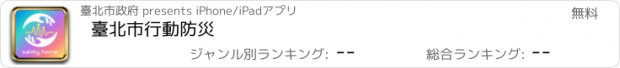 おすすめアプリ 臺北市行動防災