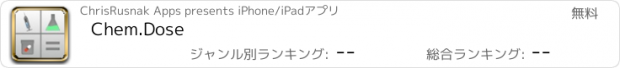 おすすめアプリ Chem.Dose