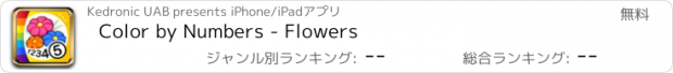 おすすめアプリ Color by Numbers - Flowers