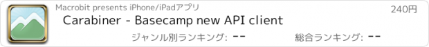 おすすめアプリ Carabiner - Basecamp new API client