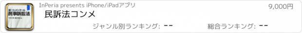 おすすめアプリ 民訴法コンメ