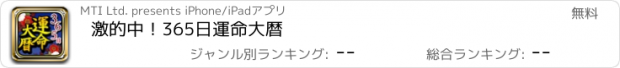 おすすめアプリ 激的中！365日運命大暦