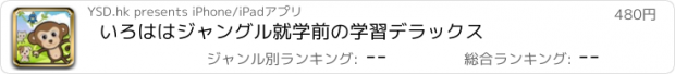 おすすめアプリ いろははジャングル就学前の学習デラックス