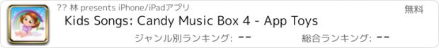 おすすめアプリ Kids Songs: Candy Music Box 4 - App Toys