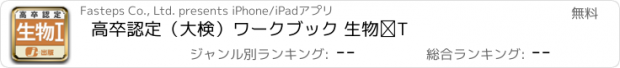 おすすめアプリ 高卒認定（大検）ワークブック 生物Ⅰ