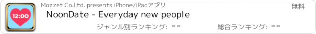 おすすめアプリ NoonDate - Everyday new people