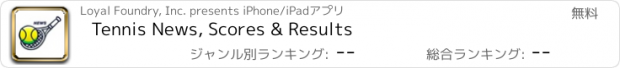 おすすめアプリ Tennis News, Scores & Results