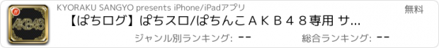 おすすめアプリ 【ぱちログ】ぱちスロ/ぱちんこＡＫＢ４８専用 サプライズ劇場アプリ