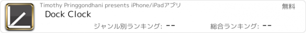 おすすめアプリ Dock Clock
