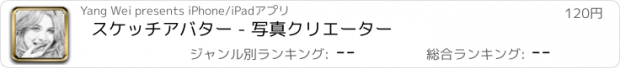 おすすめアプリ スケッチアバター - 写真クリエーター