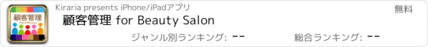 おすすめアプリ 顧客管理 for Beauty Salon