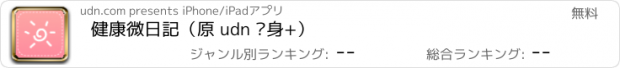 おすすめアプリ 健康微日記（原 udn 瘦身+）