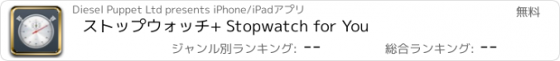 おすすめアプリ ストップウォッチ+ Stopwatch for You