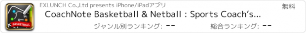 おすすめアプリ CoachNote Basketball & Netball : Sports Coach’s Interactive Whiteboard