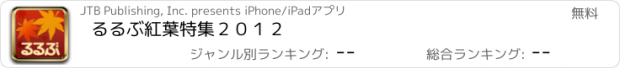 おすすめアプリ るるぶ紅葉特集２０１２