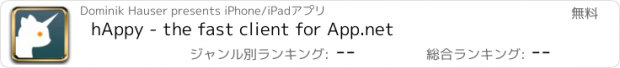 おすすめアプリ hAppy - the fast client for App.net