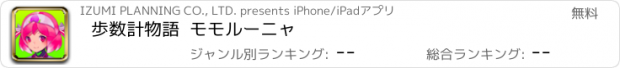 おすすめアプリ 歩数計物語  モモルーニャ