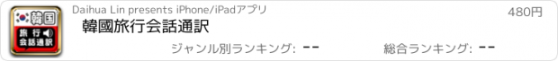 おすすめアプリ 韓國旅行会話通訳