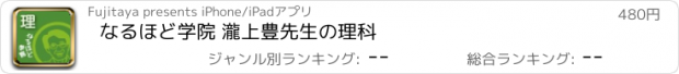 おすすめアプリ なるほど学院 瀧上豊先生の理科