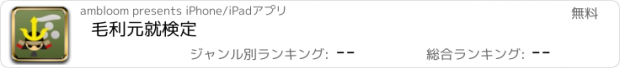 おすすめアプリ 毛利元就検定