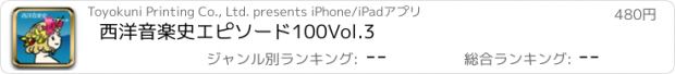 おすすめアプリ 西洋音楽史エピソード100　Vol.3