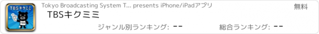 おすすめアプリ TBSキクミミ