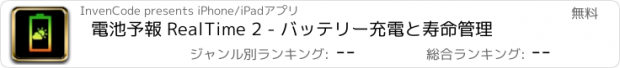 おすすめアプリ 電池予報 RealTime 2 - バッテリー充電と寿命管理