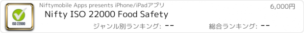 おすすめアプリ Nifty ISO 22000 Food Safety