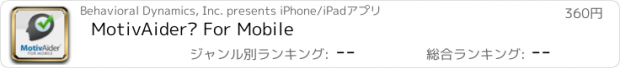 おすすめアプリ MotivAider® For Mobile