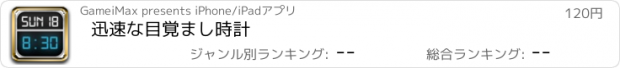 おすすめアプリ 迅速な目覚まし時計