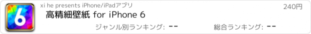 おすすめアプリ 高精細壁紙 for iPhone 6