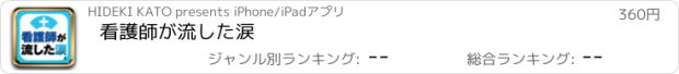 おすすめアプリ 看護師が流した涙