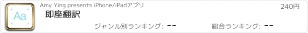 おすすめアプリ 即座翻訳