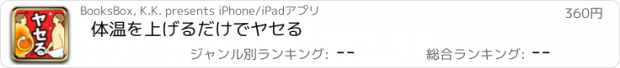 おすすめアプリ 体温を上げるだけでヤセる