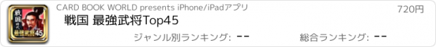 おすすめアプリ 戦国 最強武将Top45