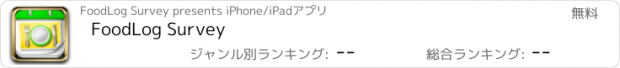 おすすめアプリ FoodLog Survey