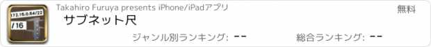 おすすめアプリ サブネット尺