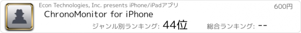 おすすめアプリ ChronoMonitor for iPhone