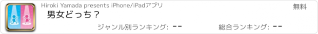 おすすめアプリ 男女どっち？