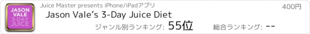おすすめアプリ Jason Vale’s 3-Day Juice Diet