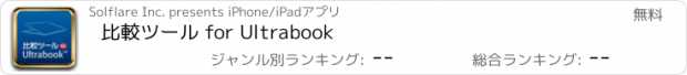 おすすめアプリ 比較ツール for Ultrabook