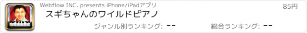 おすすめアプリ スギちゃんのワイルドピアノ