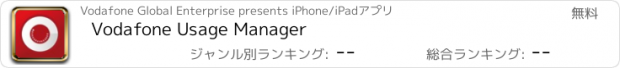 おすすめアプリ Vodafone Usage Manager