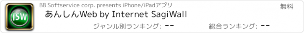 おすすめアプリ あんしんWeb by Internet SagiWall