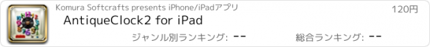 おすすめアプリ AntiqueClock2 for iPad