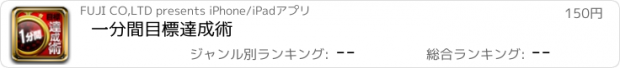 おすすめアプリ 一分間目標達成術