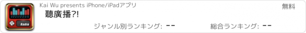 おすすめアプリ 聽廣播啦!