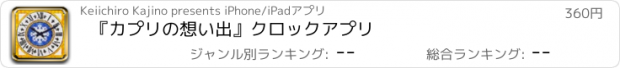 おすすめアプリ 『カプリの想い出』　クロックアプリ