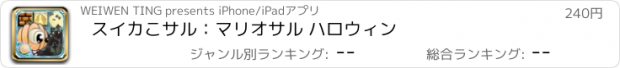 おすすめアプリ スイカこサル：マリオサル ハロウィン
