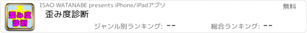 おすすめアプリ 歪み度診断